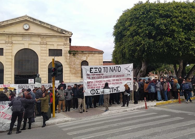 Aντιπολεμική αντιιμπεριαλιστική κινητοποίηση στη Βάση της Σούδας την Κυριακή