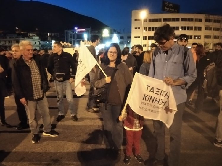 Ταξική Κίνηση για την Εργατική Χειραφέτηση: Μαζικό «παρών» στη συνέλευση των απεργών της COSCO (φωτο+βίντεο)