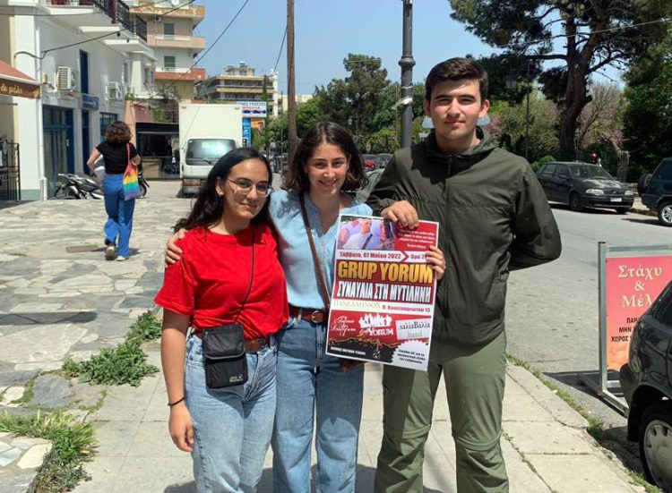 Συναυλία του Grup Yorum στη Μυτιλήνη στις 7 Μάη (φωτο)