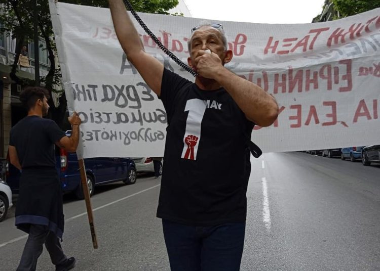 Μαζικές κινητοποιήσεις για την Εργατική Πρωτομαγιά σε όλη τη χώρα