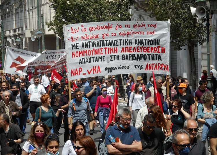 Εργατική Πρωτομαγιά: Μαζικά στους δρόμους ενάντια στον πόλεμο και την επίθεση του κεφαλαίου