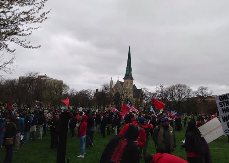 Εργατική Πρωτομαγιά στο Σικάγο, 136 χρόνια μετά (φωτογραφίες)