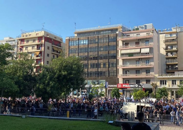 Αντιφασιστικός ξεσηκωμός στο Εφετείο: Οι ναζί για πάντα φυλακή!