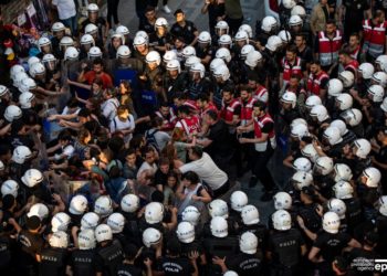 NAR for the Communist Liberation denounces Turkish police’s attack against ceremonies held to commemorate the victims of Suruc massacre