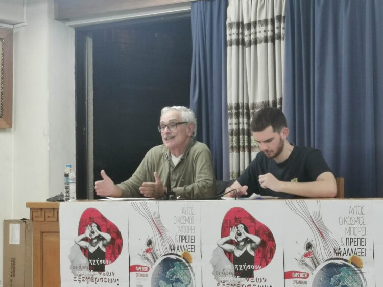 ΝΑΡ – ν.ΚΑ: Παρουσία πολλών νέων αγωνιστ(ρι)ών η πολιτική εκδήλωση στην Πάτρα