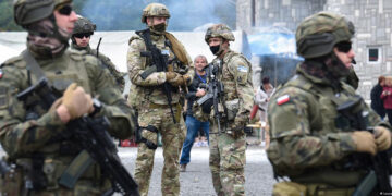 Στρατιώτες στο Κοσσυφοπέδιο