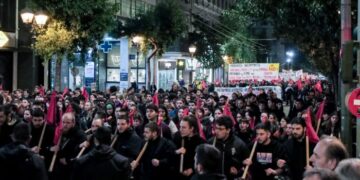 Με αντιπολεμικές αντιιμπεριαλιστικές διαδηλώσεις απάντησαν στην επίσκεψη Μπλίνκεν και στα ΝΑΤΟϊκά σχέδια