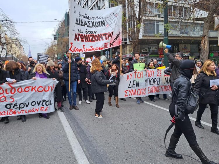 Mε συγκέντρωση απαντούν οι εκπαιδευτικοί τη Δευτέρα στη φιέστα Κεραμέως – Μητσοτάκη