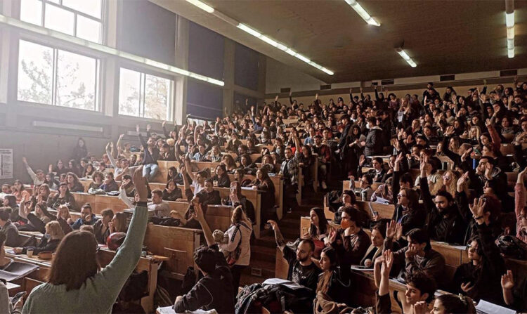 ​​Φοιτητικές συνελεύσεις: Αποφάσεις για καταλήψεις και μαζική συμμετοχή στις κινητοποιήσεις της 8/3