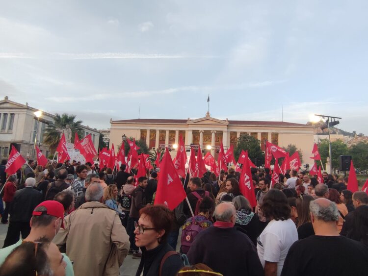 ΑΝΤΑΡΣΥΑ – Όλες οι ομιλίες της προεκλογικής συγκέντρωσης στα Προπύλαια