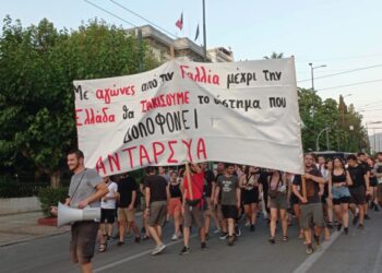 Μαζικές συγκεντρώσεις αλληλεγγύης στον λαό και την εξεγερμένη νεολαία της Γαλλίας