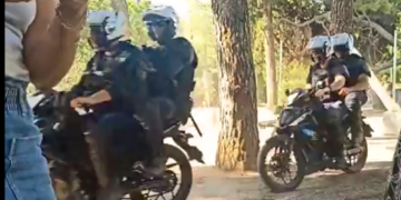 Εισβολή ΜΑΤ-ΟΠΚΕ, φορτηγών και εργολάβων στο Πάρκο Δρακόπουλου (βίντεο)