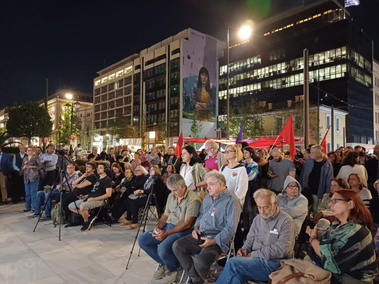 Επιτυχημένη η κεντρική προεκλογική εκδήλωση της Ανατρεπτικής Συμμαχίας για την Αθήνα