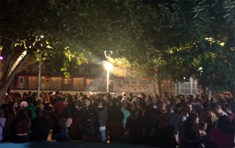 Αντιφασιστικός ξεσηκωμός στο Ν. Ηράκλειο: Εργατικό-νεολαιίστικο μπλόκο σε νεοναζί και απαγορεύσεις