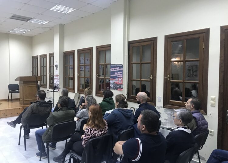 Πρέβεζα: Επιτυχημένη εκδήλωση ΝΑΡ για τα 50 χρόνια Πολυτεχνείο