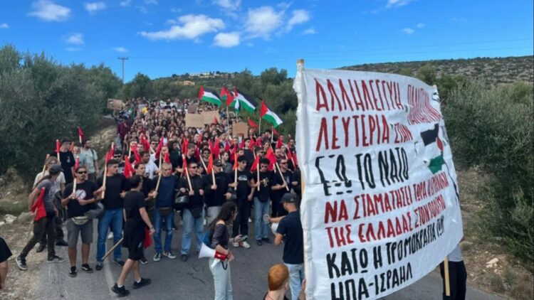 Παγκρήτια διαδήλωση στη Βάση της Σούδας την Κυριακή