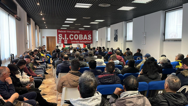 Συναντηση ΝΑΡ με Si Cobas στο Μιλάνο (φωτογραφίες)