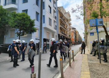 ΑΝΤΑΡΣΥΑ: Με αμόκ καταστολής η κυβέρνηση στηρίζει το κράτος-δολοφόνο του Ισραήλ