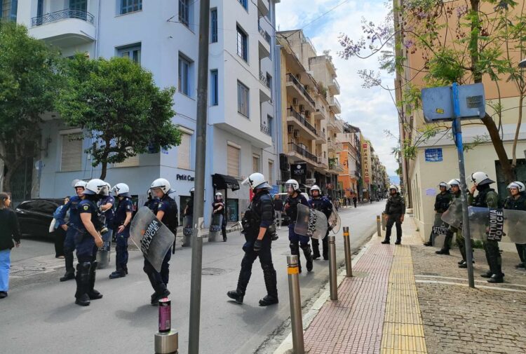 ΑΝΤΑΡΣΥΑ: Με αμόκ καταστολής η κυβέρνηση στηρίζει το κράτος-δολοφόνο του Ισραήλ