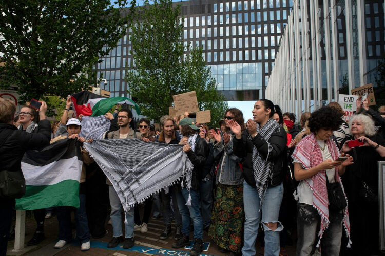 Ολλανδία: Αλληλεγγύη στην Παλαιστίνη,  κύμα κρατικής καταστολής