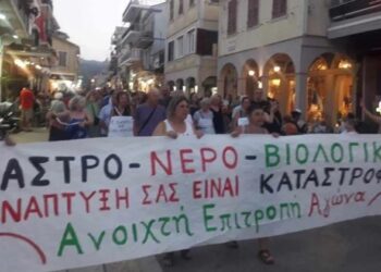 Λευκάδα: Στους δρόμους οι κάτοικοι για νερό και βιολογικό καθαρισμό