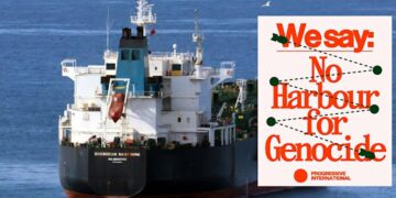 Στην Ελλάδα τα «πλοία της γενοκτονίας». Συνένοχη η κυβέρνηση αν επιτρέψει ελλιμενισμό