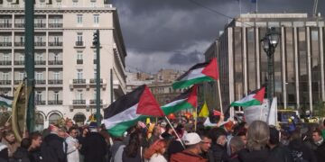Μεγάλη διαδήλωση αλληλεγγύης στον Παλαιστινιακό λαό στις 7 Οκτώβρη – Το κοινό κάλεσμα αριστερών οργανώσεων και συλλογικοτήτων
