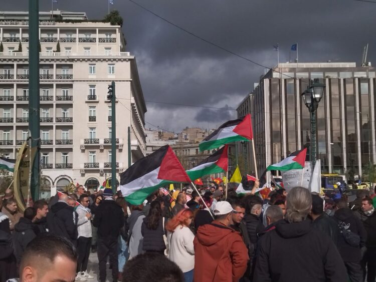 Μεγάλη διαδήλωση αλληλεγγύης στον Παλαιστινιακό λαό στις 7 Οκτώβρη – Το κοινό κάλεσμα αριστερών οργανώσεων και συλλογικοτήτων