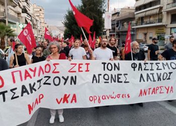 Ο Παύλος ζει στους αντιφασιστικούς αγώνες!