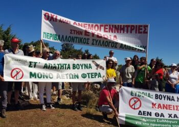 Εύβοια: Περιβαλλοντική καταστροφή από τη βιομηχανία των ανεμογεννητριών