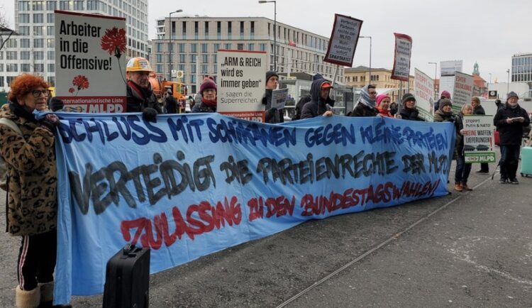 ΝΑΡ: Αλληλεγγύη στους συντρόφους του MLPD!  Solidarität mit den genossen