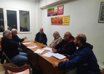 Συνάντηση ΝΑΡ και Πρωτοβουλίας Αλληλεγγύης στην Παλαιστίνη Εργατικών Σωματείων και Συλλογικοτήτων