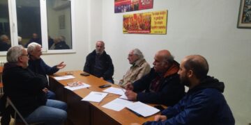 Συνάντηση ΝΑΡ και Πρωτοβουλίας Αλληλεγγύης στην Παλαιστίνη Εργατικών Σωματείων και Συλλογικοτήτων