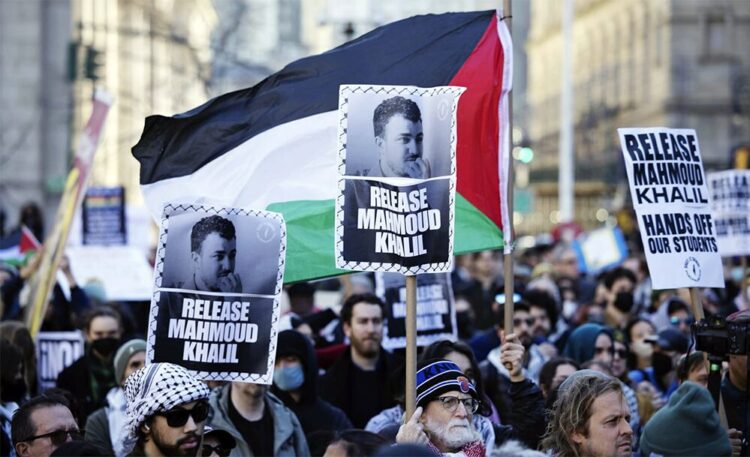 Ο Χαλίλ, ο Τραμπ και η αλληλεγγύη στην Παλαιστίνη