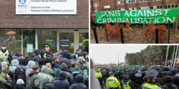 Με την ταξιαρχία της καρδιάς μας απέναντι στην καταστολή