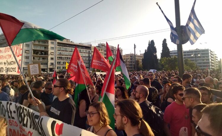 Οργή για τη συνενοχή  στο έγκλημα του Ισραήλ