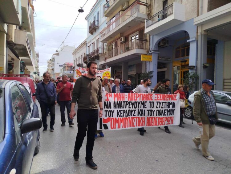 Πρωτομαγιά στην Πάτρα: Χιλιάδες κόσμου στην απεργιακή διαδήλωση