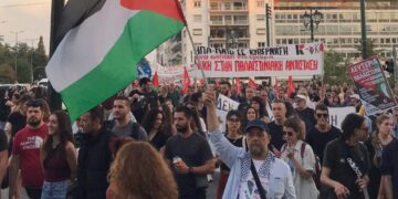 Με την Παλαιστίνη ως τη λευτεριά: Μαχητικό συλλαλητήριο αλληλεγγύης στο Σύνταγμα! (βίντεο)