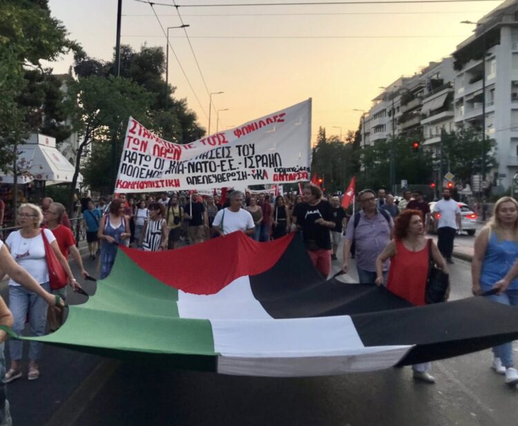 Μαχητική αντιπολεμική-αντιΝΑΤΟϊκή διαδήλωση στην Αθήνα την Τρίτη (βίντεο)