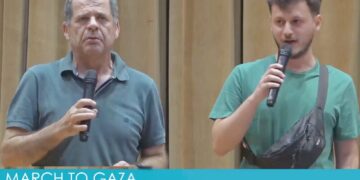 «Είναι η ώρα της μαχητικής αλληλεγγύης»: Παναγιώτης Μαυροειδής και Θοδωρής Μαγκλάρας στην εκδήλωση για τη Γάζα (βίντεο)