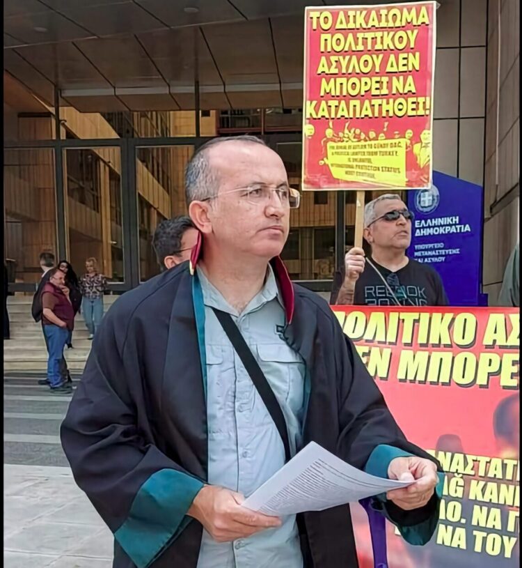 ΚΕΔΔΑ: Όχι στην ανάκληση ασύλου του πoλιτιικού-προσφυγα και δικηγόρου Günay Dağ