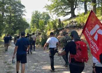 Οδοιπορικό στις κορυφές του Γράμμου από κλιμάκιο της νΚΑ