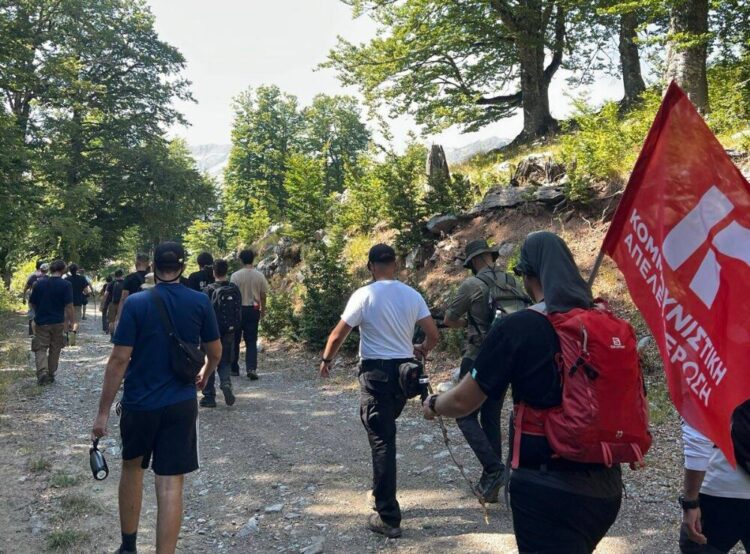 Οδοιπορικό στις κορυφές του Γράμμου από κλιμάκιο της νΚΑ
