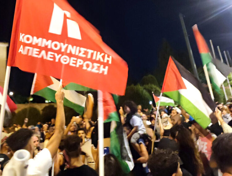 Μεγάλη συγκέντρωση αλληλεγγύης στην Παλαιστίνη στο Σύνταγμα την Κυριακή- Νέο ραντεβού την Τρίτη