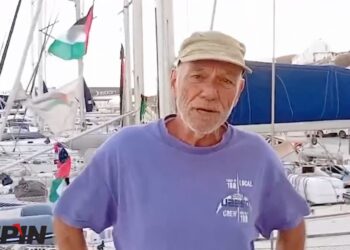 Κάλεσμα στήριξης από τον Παντελή Λούβρο του Στόλου Ελευθερίας για τη Γάζα
