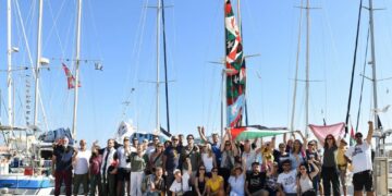 Ο Στόλος Sumud συνεχίζει για τη Γάζα παρά τις επιθέσεις!