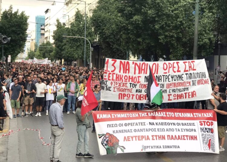 Δεκατρείς να είναι οι ώρες τους! Μεγάλες και μαχητικές οι απεργιακές κινητοποιήσεις (βίντεο)