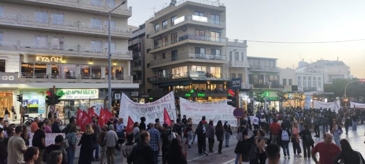 Δυναμική συγκέντρωση στα Χανιά την Παρασκευή ενάντια στις Αμερικανικές Βάσεις (φωτογραφίες)