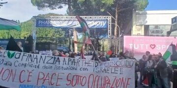 Επίθεση σε διαδήλωση στη Νάπολη και συλλήψεις αλληλέγγυων στην Παλαιστίνη