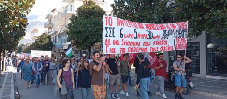 Μαζική απεργιακή κινητοποίηση στα Γιάννενα (φωτο)